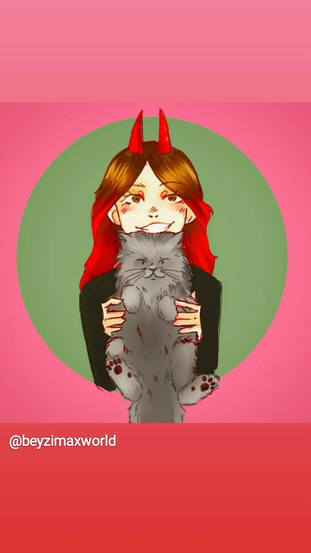 Totoro the cat and me