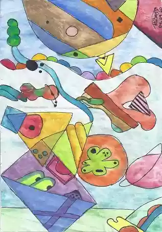 water color for abstract painting